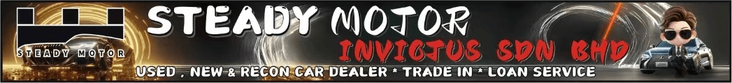 Steady Motor Invictus showroom signboard