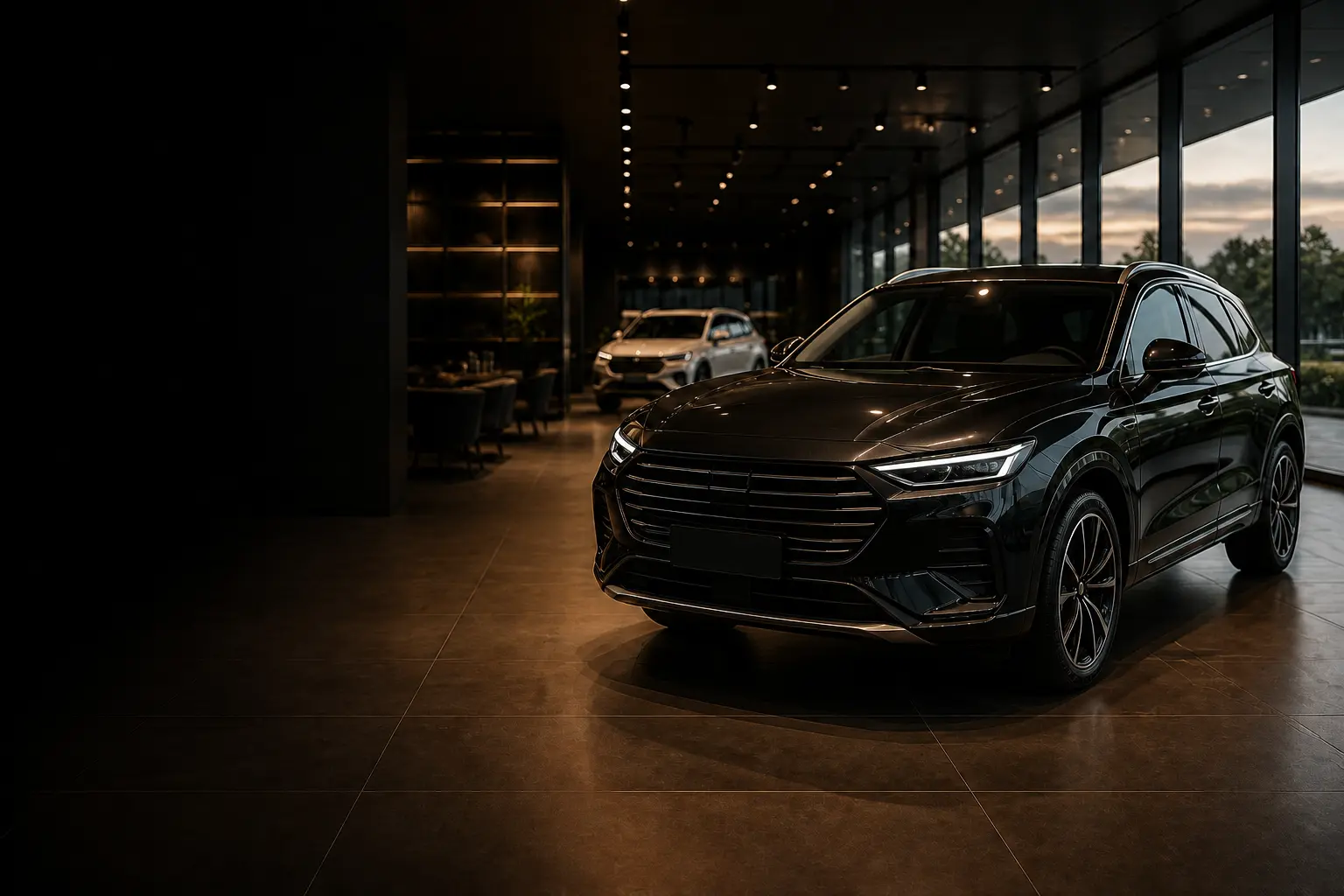 Kereta baharu pelbagai jenama di showroom premium
